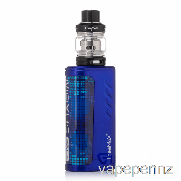 Freemax Maxus SOLO 100W Starter Kit Cobalt Blue VAPE NZ